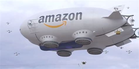 viral video showing giant amazon blimp  delivery drones isnt real business insider