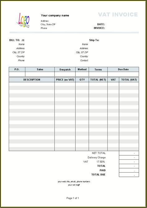 handyman invoice forms template  resume examples ygbpol