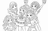 Lego Friends Coloring Pages Printable Coloriage Sheets Print Girls Drawing Livi Birthday Barbie Azcoloring Colouring Sonic Color Party Ninjago Friendship sketch template
