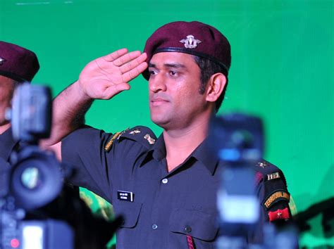 india cricket star ms dhoni to start guard duty in
