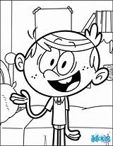 Loud House Lincoln Coloring Pages Hellokids Print Printable Color Template Getcolorings Comments Obsession sketch template