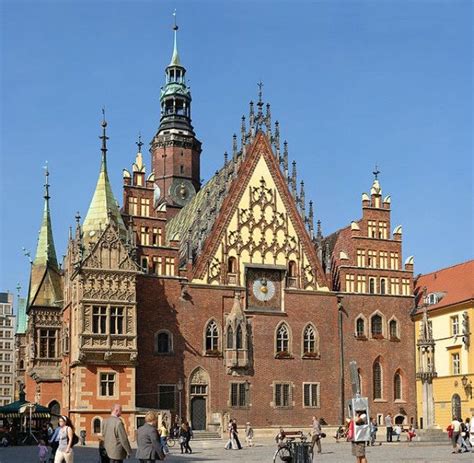 ratusz  wroclawiu wroclaw gothic architecture architecture
