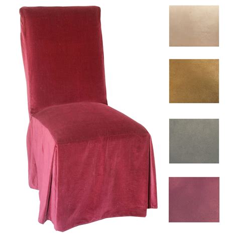 classic slipcovers microsuede parsons chair slipcover set   walmartcom