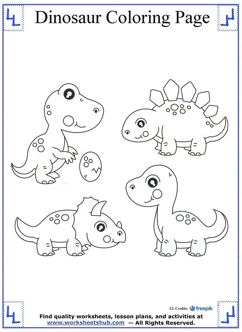 printable coloring dinosaur colouring pages  dinosaurs  fun