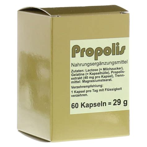 propolis kapseln  stueck  bestellen medpex versandapotheke