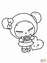 Pucca Coloring Pages Dummy Drawing Sucking Cartoon Super Getdrawings Printable Categories Similar Library Clipart Popular sketch template