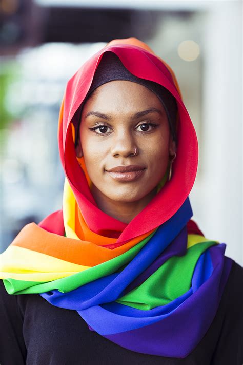 the gay hijab muslim fashion house unveils lgbt inspired headscarves