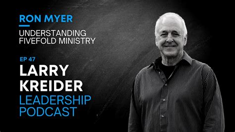 ron myer  understanding fivefold ministry dove international