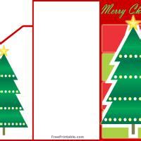 christmas tree money card