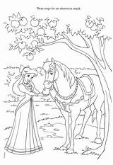Coloring Pages Disney Horse Princess Ariel Mermaid Colouring Adult Kids Princesses Books Prinzessin Pferde Fresh Arielle Little Choose Board Color sketch template