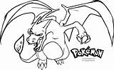 Charizard Coloring Pokemon Colouring Ex Getdrawings Pages sketch template