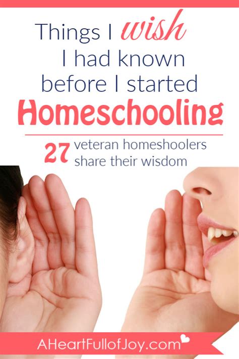 things i wish i had known before i started homeschooling