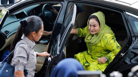wife of malaysia s ex prime minister known for moneyed lifestyle is