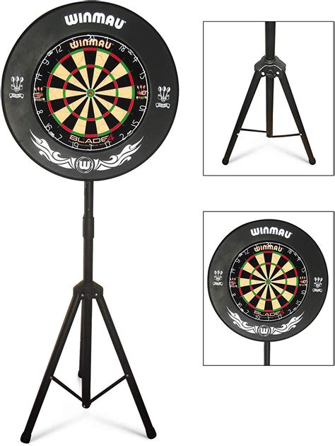top quality darts caddy portable dartboard stand    darts players stand