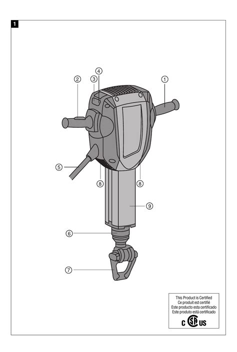 hilti te  avr parts diagram