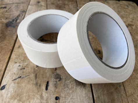 adhesive white paper tape mm