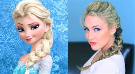 If You Want To Know How To Do Elsa Hair Follow These Easy Ten Steps