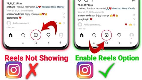instagram reels option  showing  fixed   solution