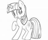 Twilight Coloring Pony Little Sparkle Pages Princess Alicorn Drawing Library Clipart Line Getdrawings Template Popular sketch template