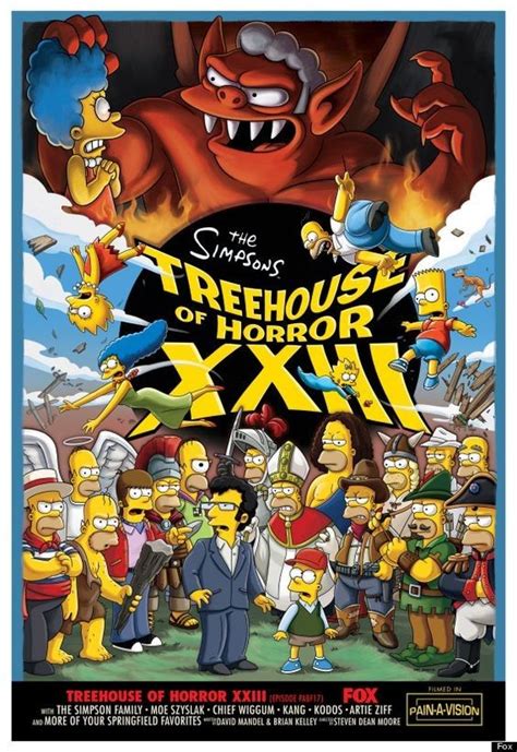 treehouse of horror the simpsons in 2020 simpsons