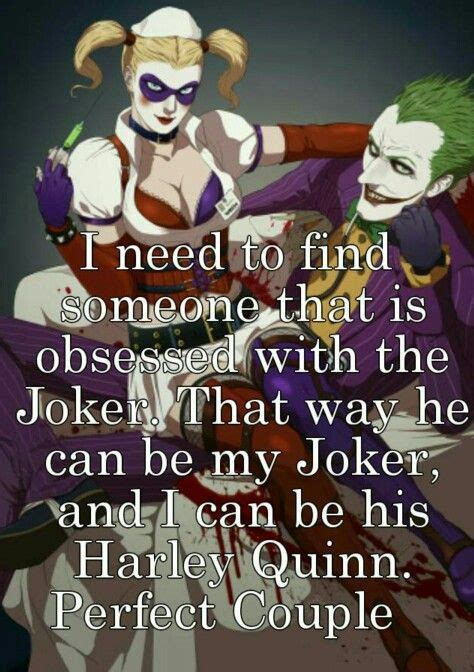 Joker And Harley Quinn Are Perfect No Matter What He Does She Sticks
