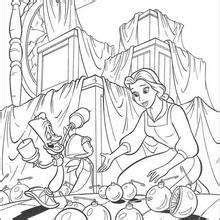 enchanted castle coloring page disney coloring pages beauty