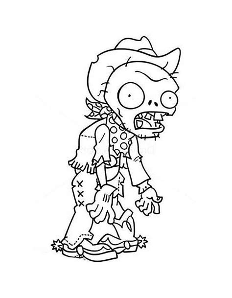 awesome printable zombie coloring pages     youre