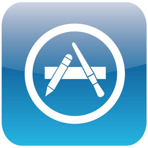 app store logo darkpingouins geek life