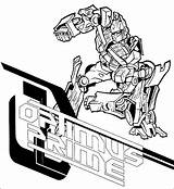 Prime Optimus Transformers Colouring Coloring Pages Printable Ecoloringpage Movie sketch template