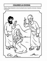 Barnabas Encourager Infantil Biblica Escuelita sketch template