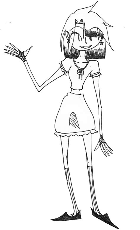 skinny drawing girl  umscuse  deviantart