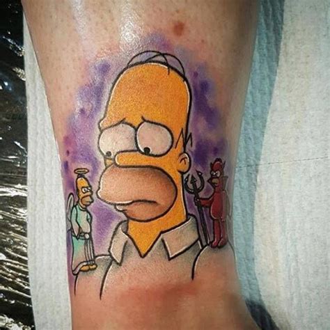 741 Best Images About Simpsons Tattoos Ideas On Pinterest