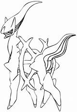 Pokemon Arceus Coloring Pages Drawing Legendary Legendaries Rayquaza Lineart Lugia Deviantart Drawings Kids Printable Color Getdrawings Charizard Print Sheets Book sketch template