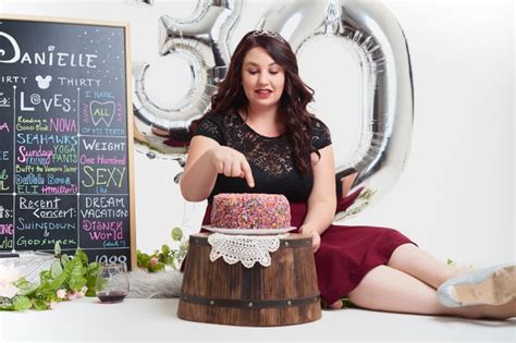 30th Birthday Cake Smash Photo Shoot Popsugar Love And Sex Photo 8