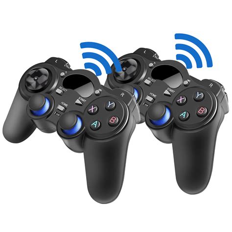 pcs  wireless gaming controller gamepad joystick  android