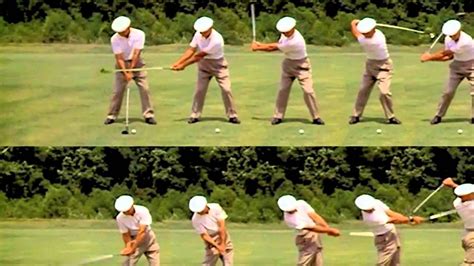 ben hogan golf swing sequence youtube