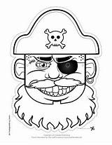 Maschere Carnevale Pirata Ritagliare Pirate Stampare Maschera Pianetabambini Pirati Colorate Schede Teschio Paurose Articolo Pirates Vitalcom sketch template