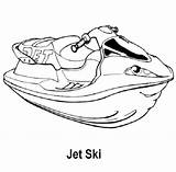Coloring Jetski Jet Ski Pages Projects Try Getdrawings Drawing sketch template