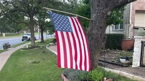 Austin Veteran Refuses Hoa Demand To Move American Flag On Air Videos