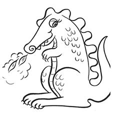 top   printable dragon coloring pages