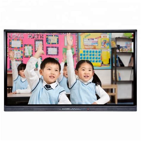 lcd interactive smart multi touch screen monitor  smart classroom  education