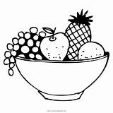 Canasta Basket Frutta Cesto Früchtekorb Uvas Trauben Getdrawings Fruitbasket Ultracoloringpages sketch template