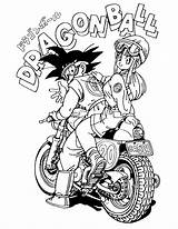 Goku Coloringhome sketch template