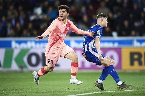alaves  barcelona la liga final score   barca