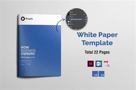 white paper template word brochure template paper template print