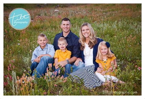 family picture clothes  color series blues capturing joy