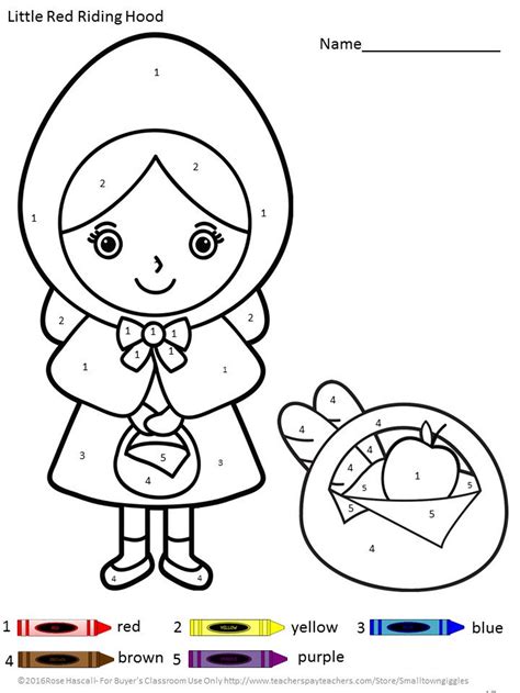 fairy tales coloring pages color  number digital  etsy