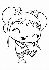 Coloring Pages Kai Lan Hao Ni Characters sketch template