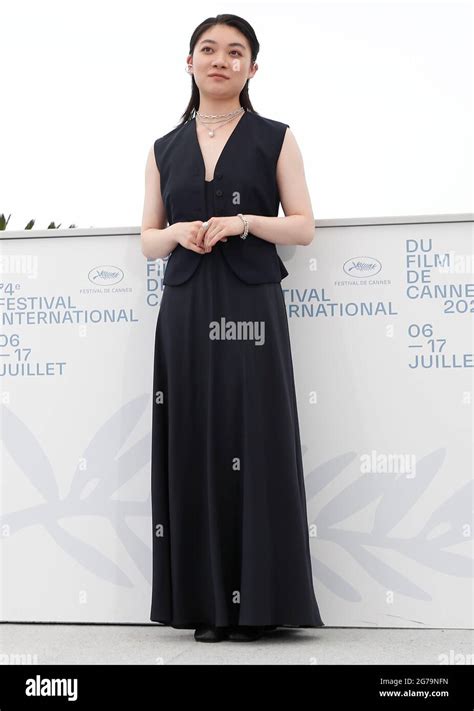 cannes  july  actress toko miura poses   photocall   film drive