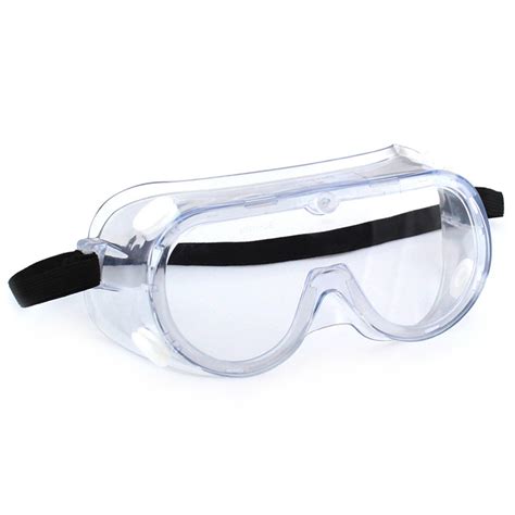 1621 anti impact anti chemical splash safety goggles economy clear lens